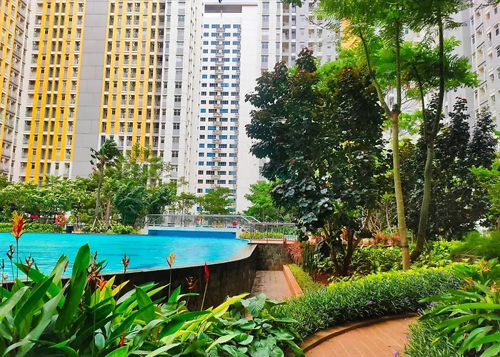 The Studio Furnish Springlake Summarecon Bcbd With An Amazing View For Healing